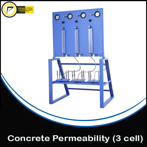 Concrete Permeability Apparatus Three Cell